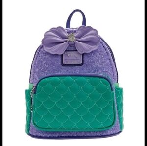 Loungefly Disney Sequin Princess Ariel Mini Backpack (Last One I have)